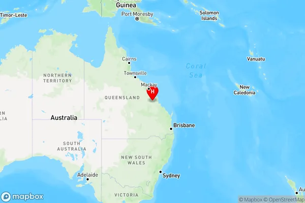 Glenroy,Queensland Region Map