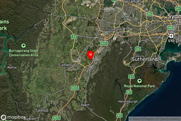 Eagle Vale,New South Wales Satellite Map