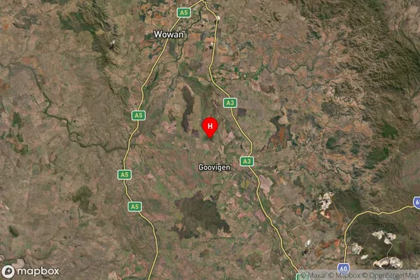 Goovigen,Queensland Satellite Map