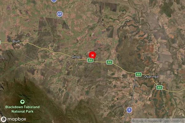 Goowarra,Queensland Satellite Map