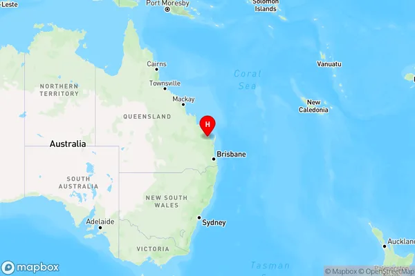 North Gregory,Queensland Region Map