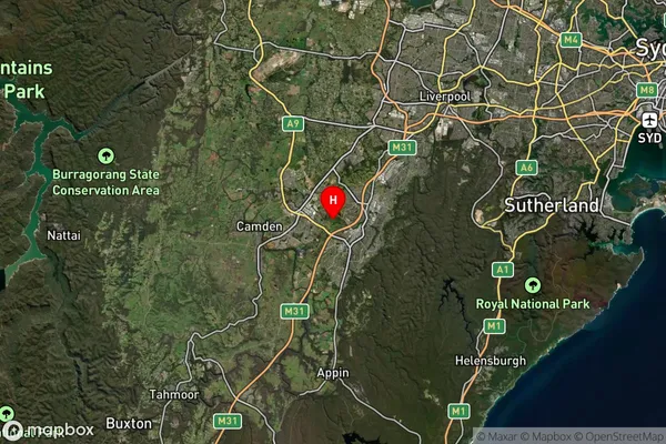 Blairmount,New South Wales Satellite Map