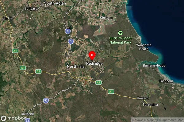 Redridge,Queensland Satellite Map