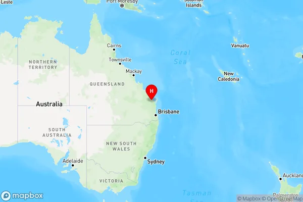 South Isis,Queensland Region Map