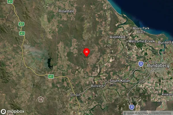 Abbotsford,Queensland Satellite Map