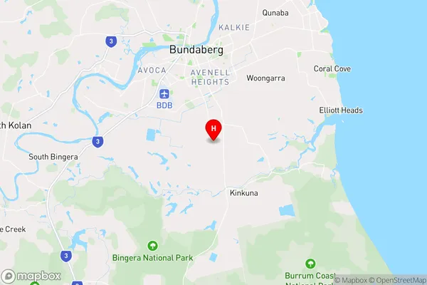 Alloway,Queensland Area Map