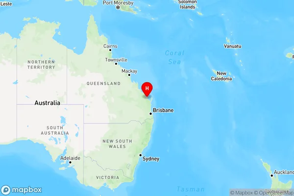 Alloway,Queensland Region Map