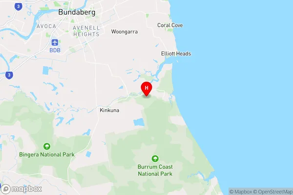 Coonarr,Queensland Area Map