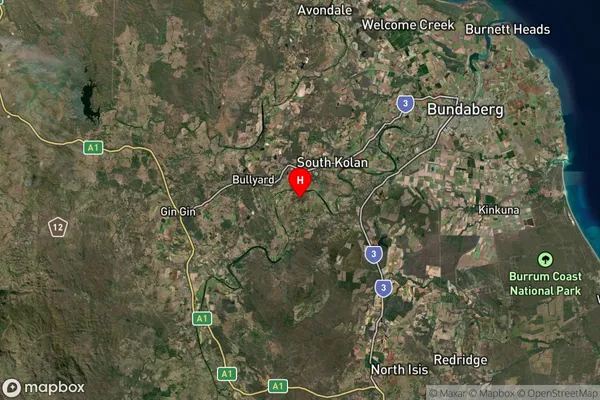 Electra,Queensland Satellite Map