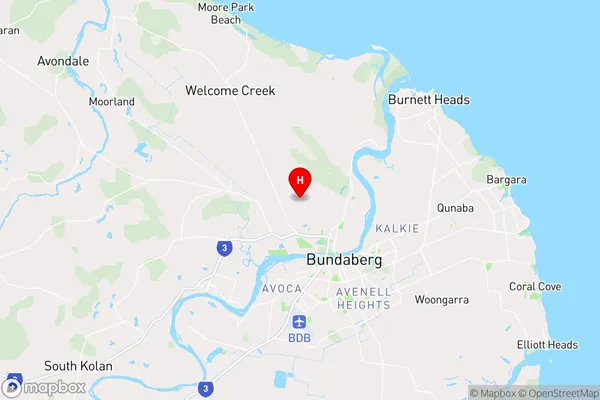 Gooburrum,Queensland Area Map