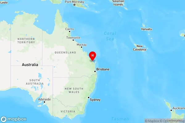 Kensington,Queensland Region Map