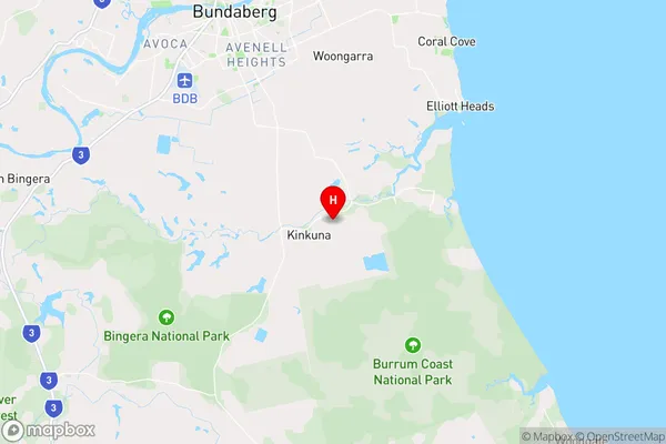 Kinkuna,Queensland Area Map