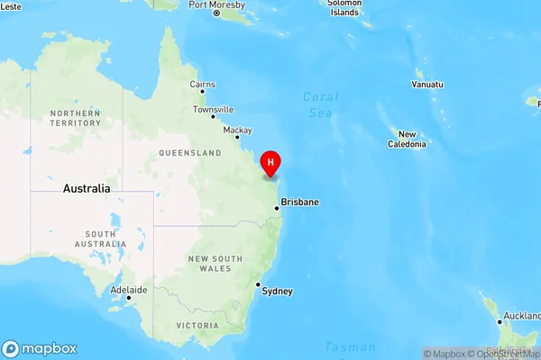 Kinkuna,Queensland Region Map