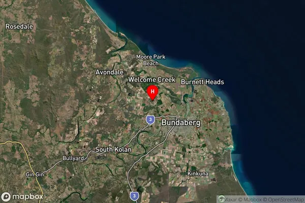 Meadowvale,Queensland Satellite Map