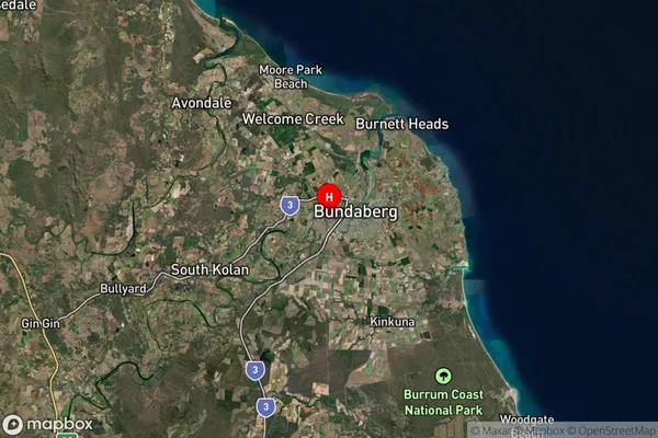 Millbank,Queensland Satellite Map