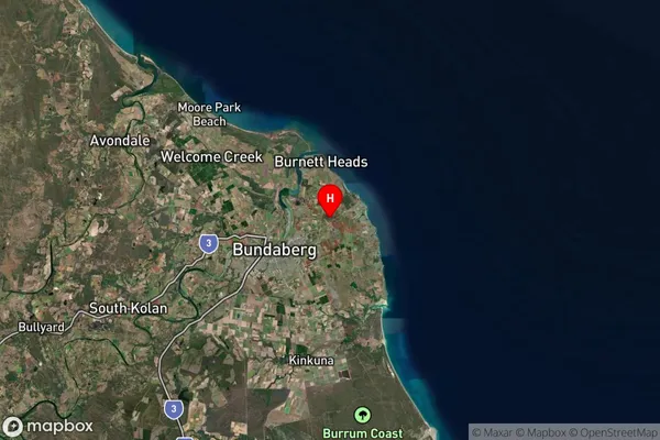 Qunaba,Queensland Satellite Map