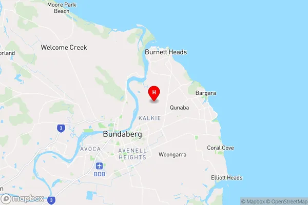 Rubyanna,Queensland Area Map