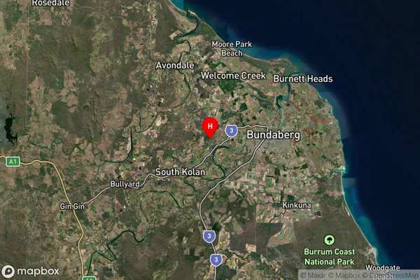 Sharon,Queensland Satellite Map