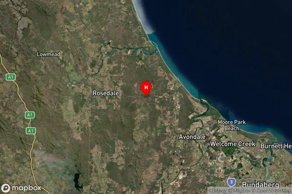 Watalgan,Queensland Satellite Map