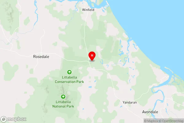 Watalgan,Queensland Area Map