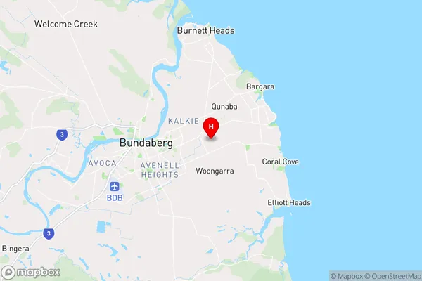 Windermere,Queensland Area Map