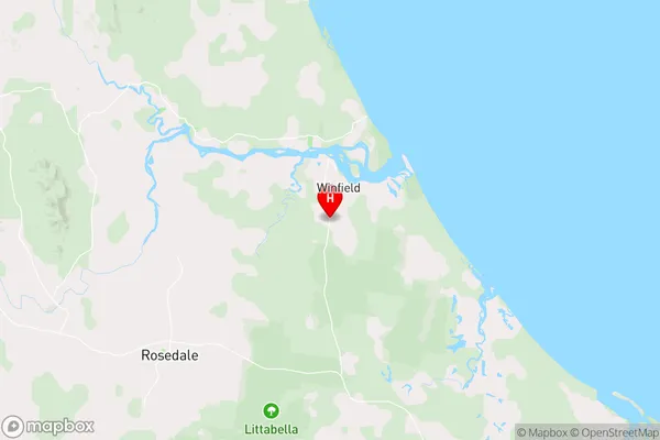 Winfield,Queensland Area Map