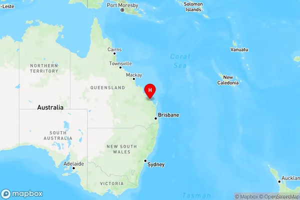 Winfield,Queensland Region Map