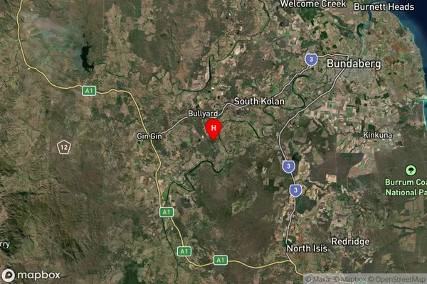 Bungadoo,Queensland Satellite Map