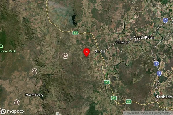 Dalysford,Queensland Satellite Map