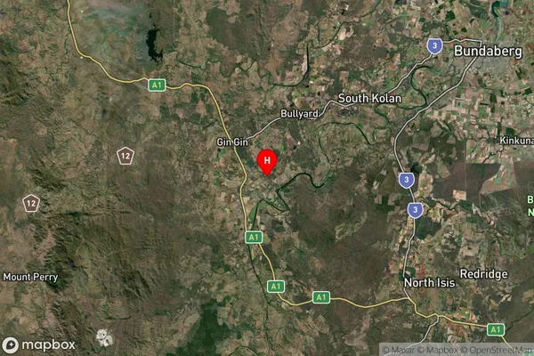 Drinan,Queensland Satellite Map