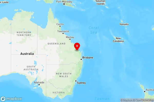 Gaeta,Queensland Region Map