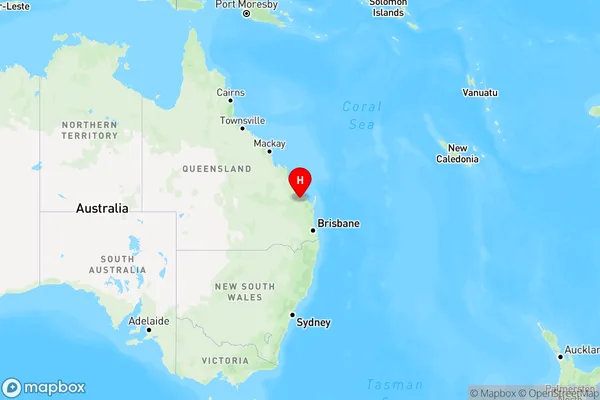 Horse Camp,Queensland Region Map