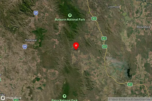 Molangul,Queensland Satellite Map