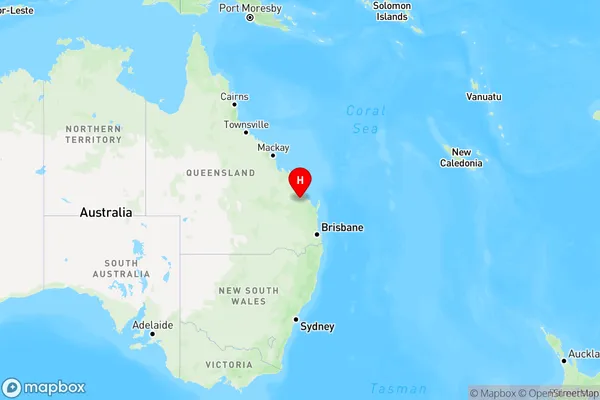 Molangul,Queensland Region Map