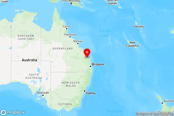 Morganville,Queensland Region Map