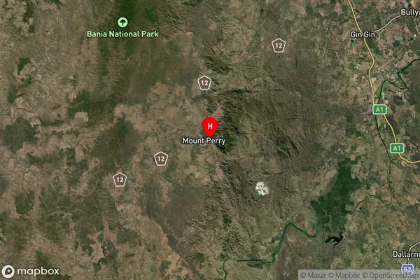 Mount Perry,Queensland Satellite Map