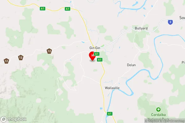 Redhill Farms,Queensland Area Map