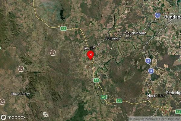 Skyring Reserve,Queensland Satellite Map