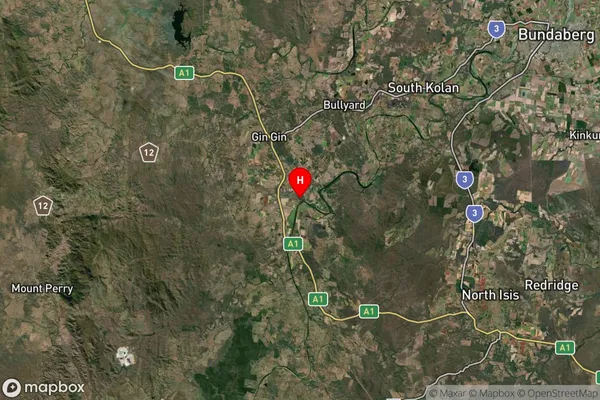 Wallaville,Queensland Satellite Map