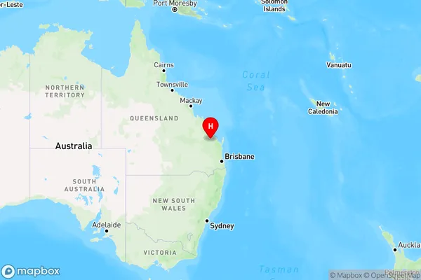 Wonbah,Queensland Region Map