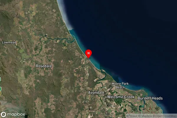 Littabella,Queensland Satellite Map