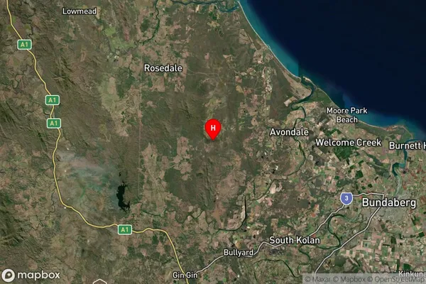 Waterloo,Queensland Satellite Map