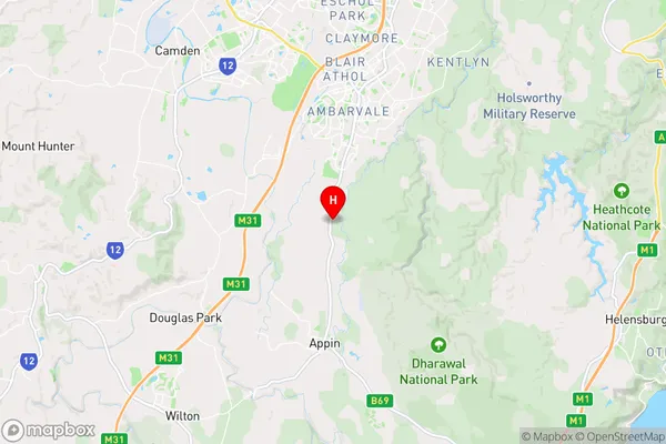 Gilead,New South Wales Area Map