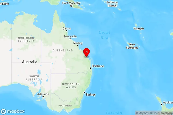 Mount Maria,Queensland Region Map