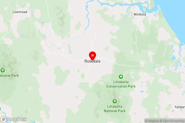 Rosedale,Queensland Area Map