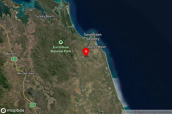 Round Hill,Queensland Satellite Map