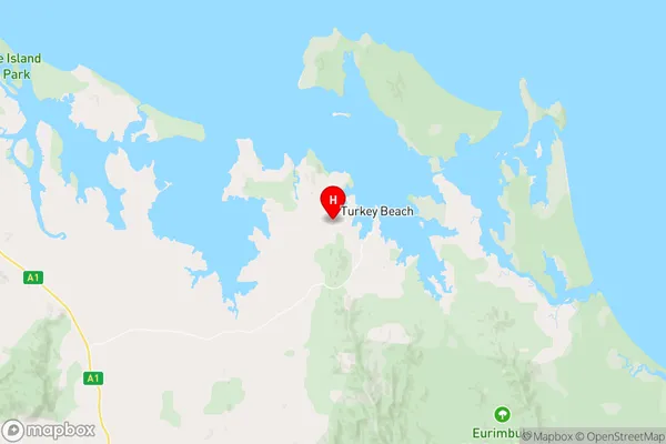 Rodds Bay,Queensland Area Map