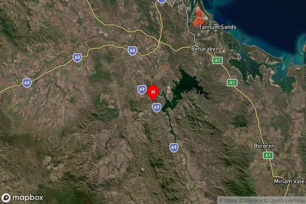 Barmundu,Queensland Satellite Map