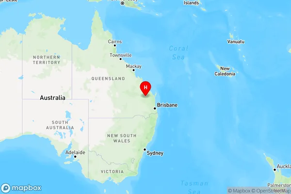 Glenrae,Queensland Region Map