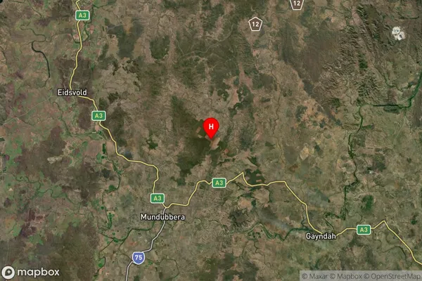 Gurgeena,Queensland Satellite Map